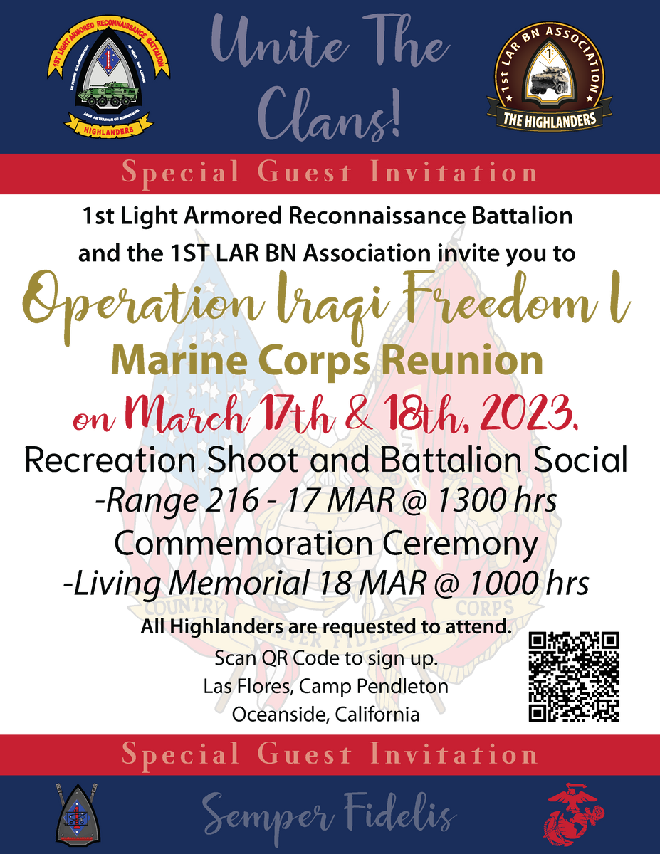 OIF I REUNION LARSOC REPUBLIC