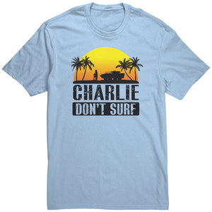 CHARLIE DON'T SURF CREW T-SHIRT