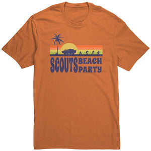 SCOUTS OUT BEACH PARTY CREW T-SHIRT