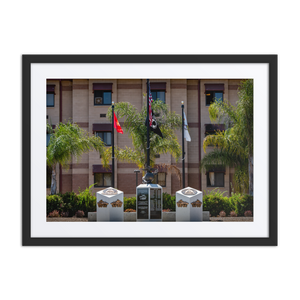 THE LIVING MEMORIAL MATTED FRAMED PRINT