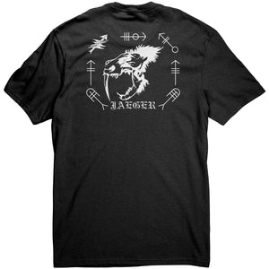 WEAPONS CO JAEGER 2ND BN 1ST MARINES CREW T-SHIRT