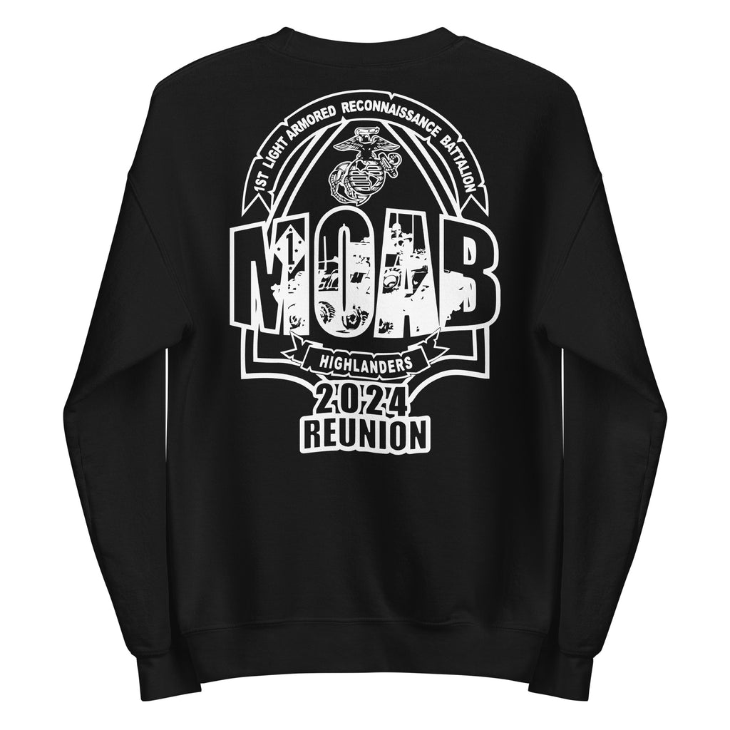 MOAB REUNION 2024 50/50 CREWNECK SWEATSHIRT