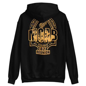 MOAB REUNION 2024 50/50 BLACK HOODIE