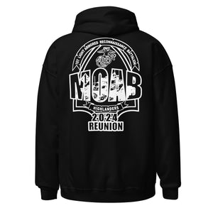 MOAB REUNION 2024 50/50 BLACK HOODIE