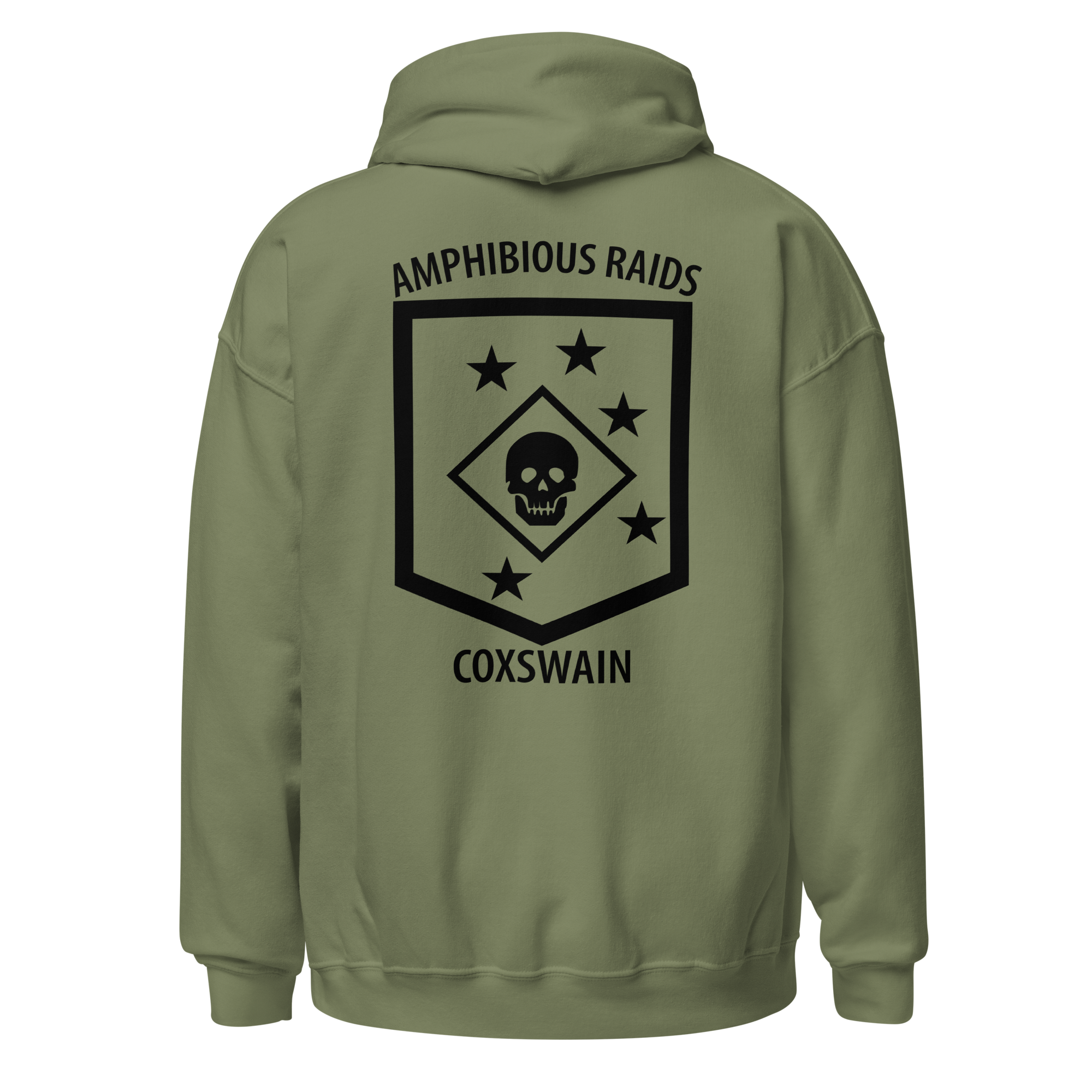 AMPHIBIOUS RAIDS COXSWAIN 50/50 HOODIE – LARSOC REPUBLIC