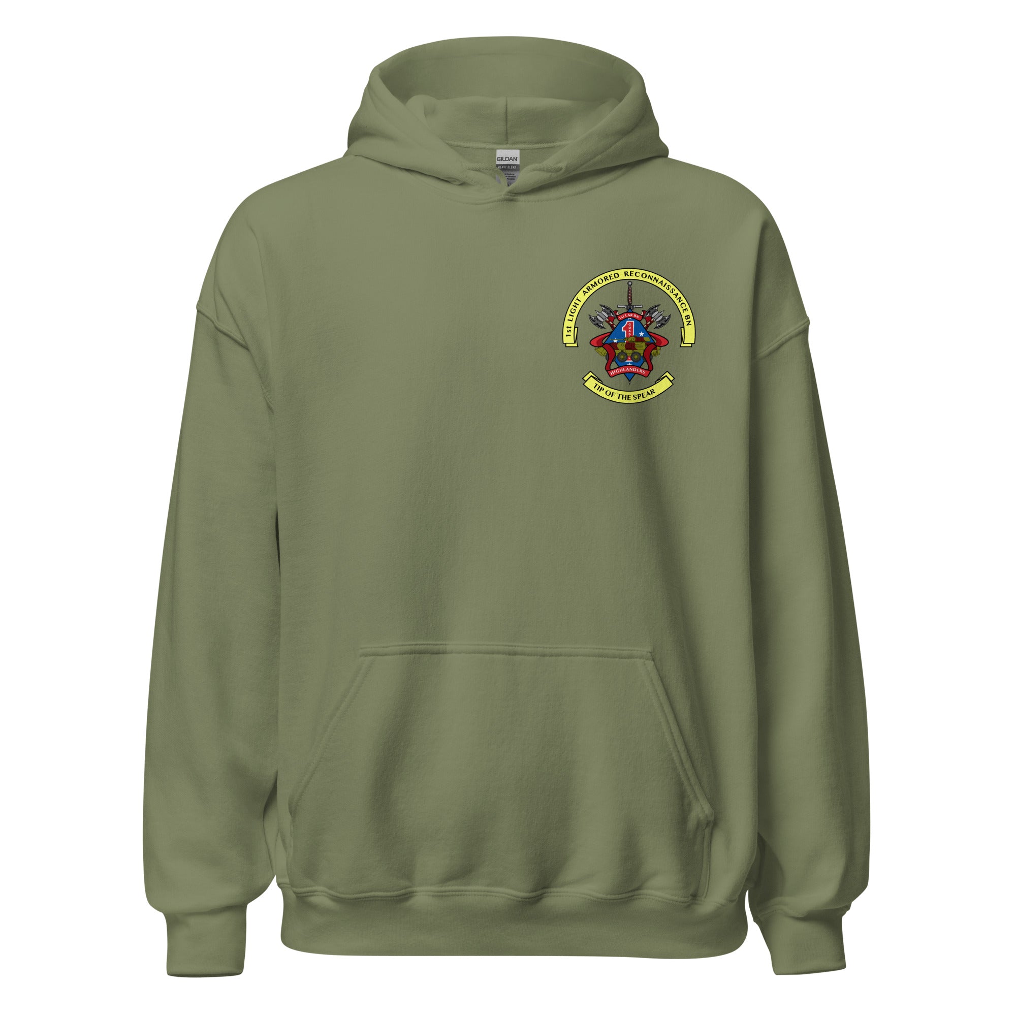 1ST LAR BN HIGHLANDER 50/50 HOODIE