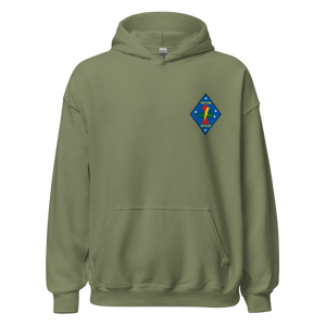 DELTA CO 1ST TANK BN 50/50 HOODIE