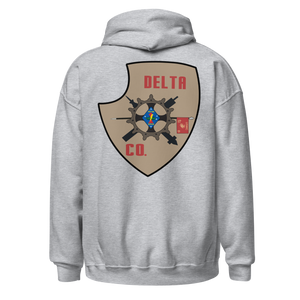 DELTA CO 1ST TANK BN 50/50 HOODIE