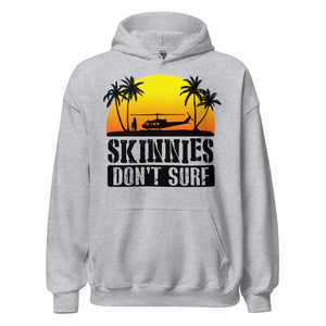 SKINNIES DON'T SURF 50/50 HOODIE