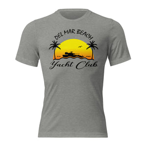 DEL MAR BEACH YACHT CLUB TRI-BLEND T-SHIRT