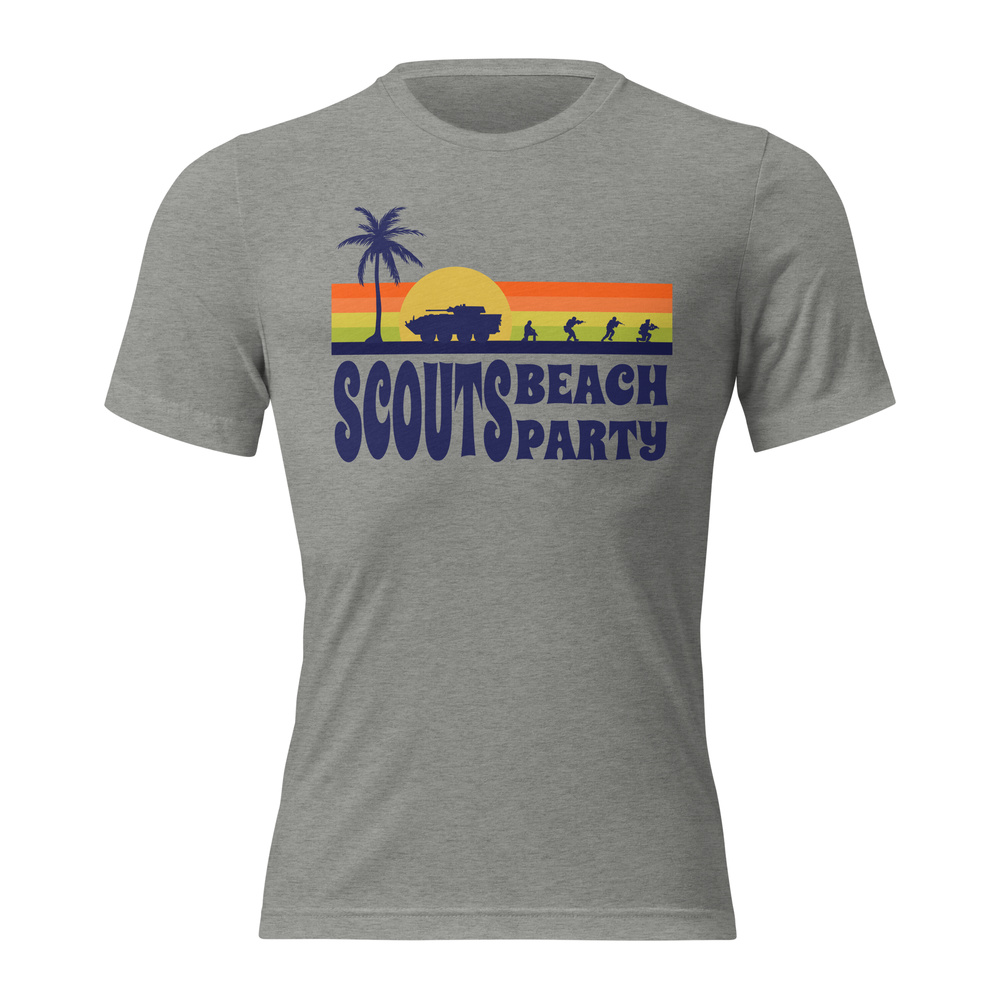 SCOUTS BEACH PARTY TRI-BLEND T-SHIRT