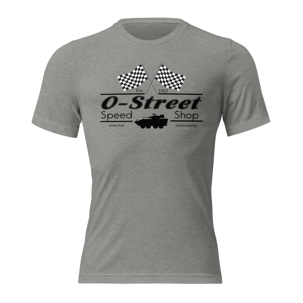 O-STREET SPEED SHOP TRI-BLEND T-SHIRT