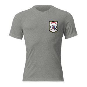 2ND BN 1ST MARINES NEW TRI-BLEND T-SHIRT