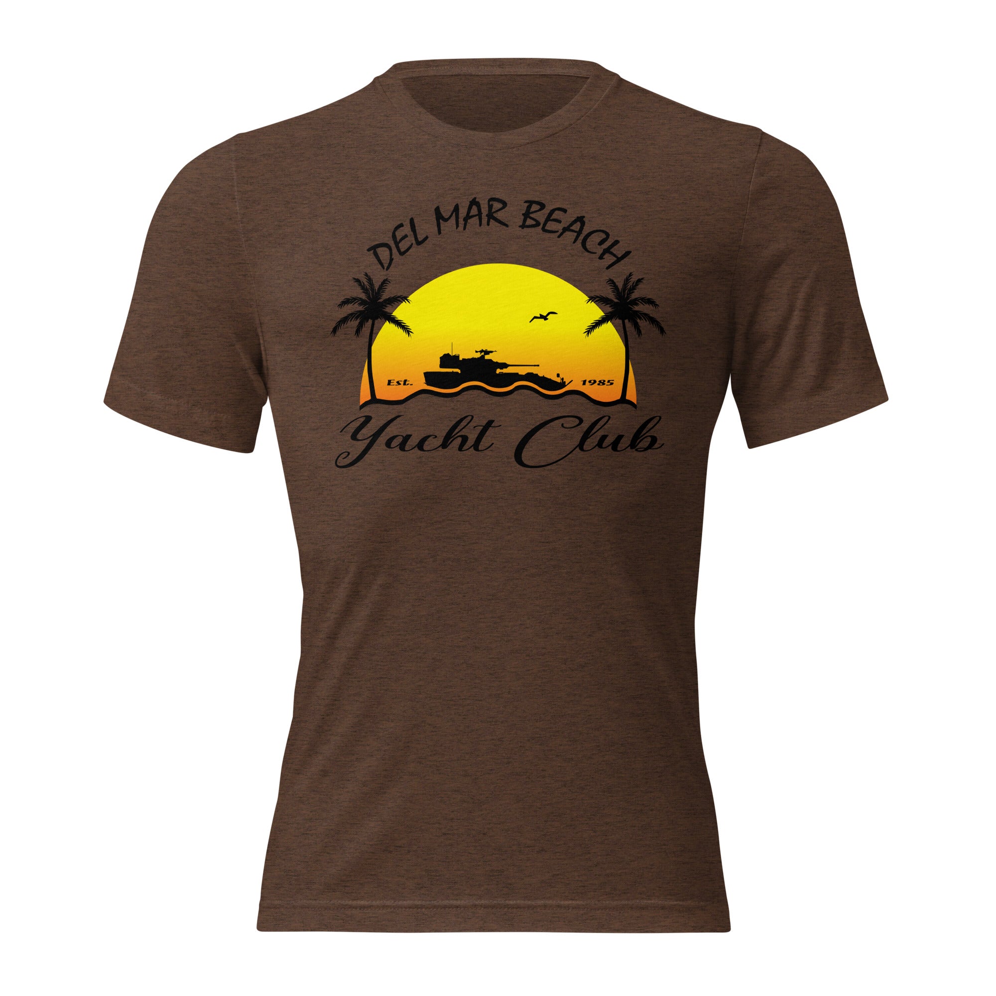 DEL MAR BEACH YACHT CLUB TRI-BLEND T-SHIRT