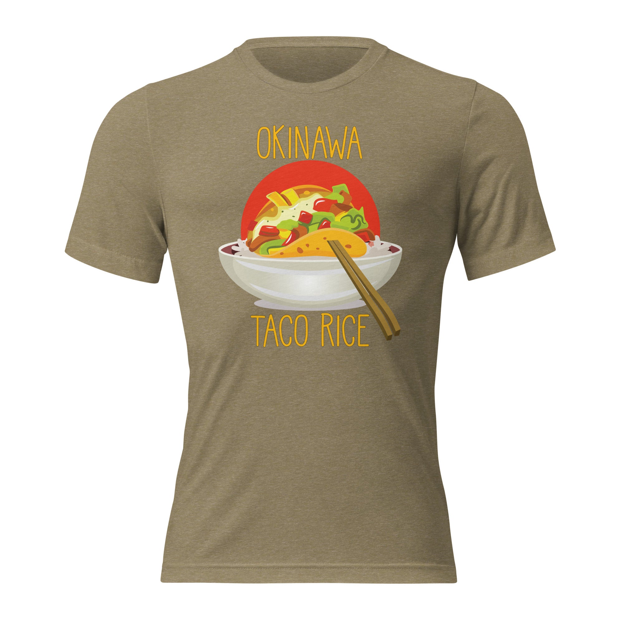 OKINAWA TACO RICE TRI-BLEND T-SHIRT