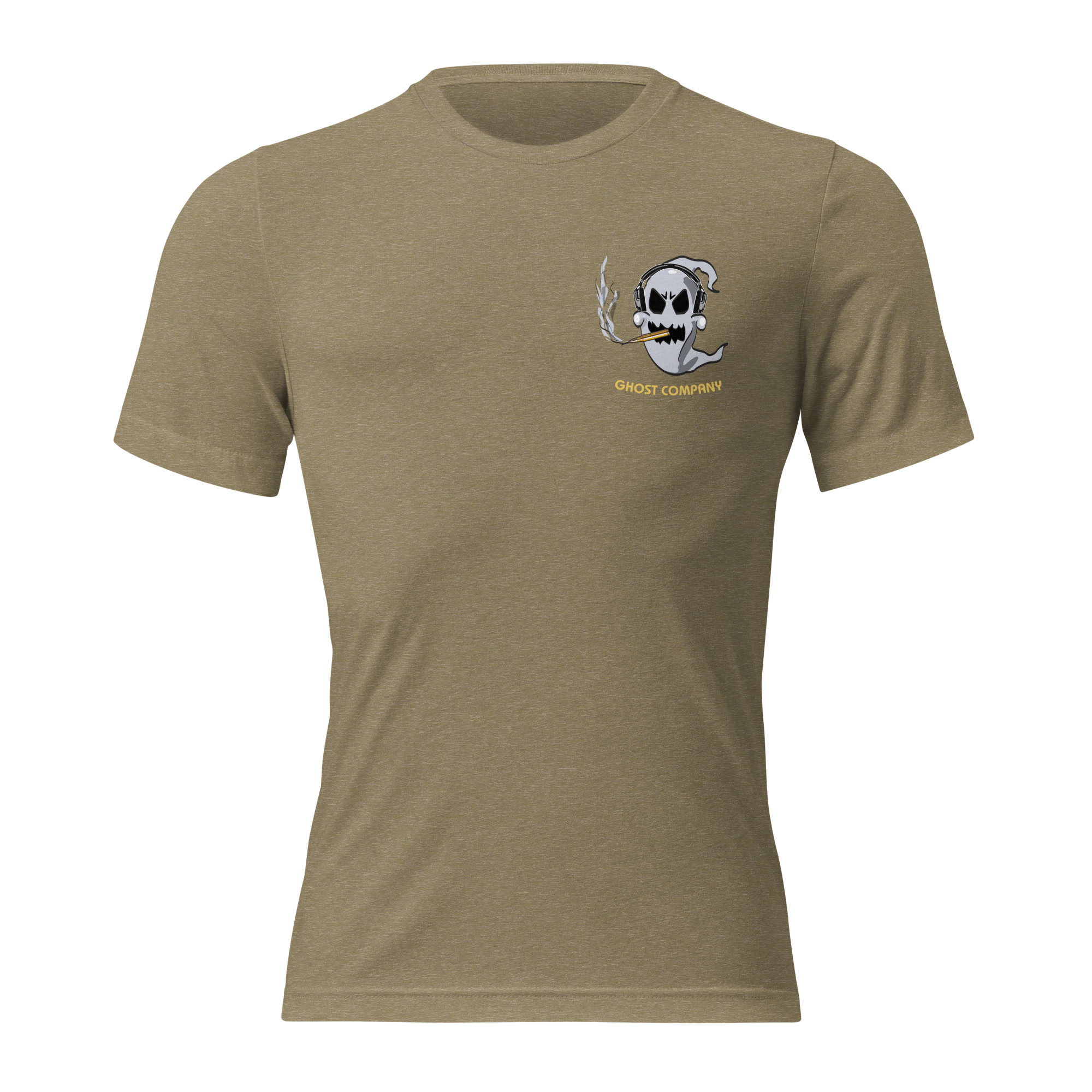 1ST PLT GHOST CO 2ND BN 1ST MARINES TRI-BLEND T-SHIRT