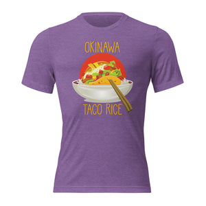 OKINAWA TACO RICE TRI-BLEND T-SHIRT