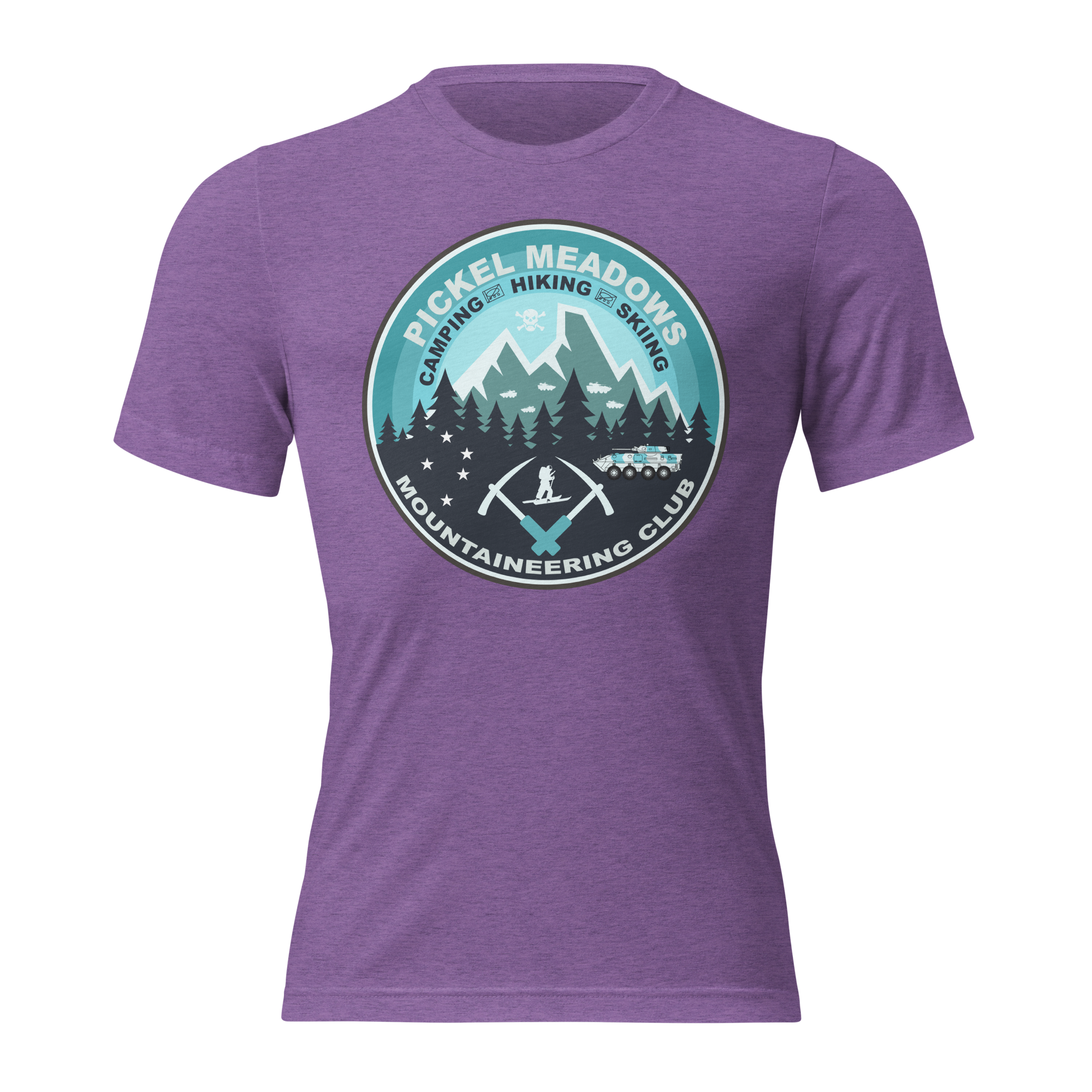 PICKEL MEADOWS MOUNTAINEERING CLUB TRI-BLEND T-SHIRT