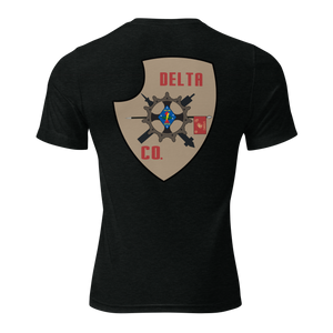 DELTA CO 1ST TANK BN TRI-BLEND T-SHIRT