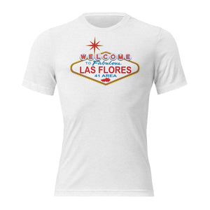 WELCOME TO LAS FLORES TRI-BLEND T-SHIRT