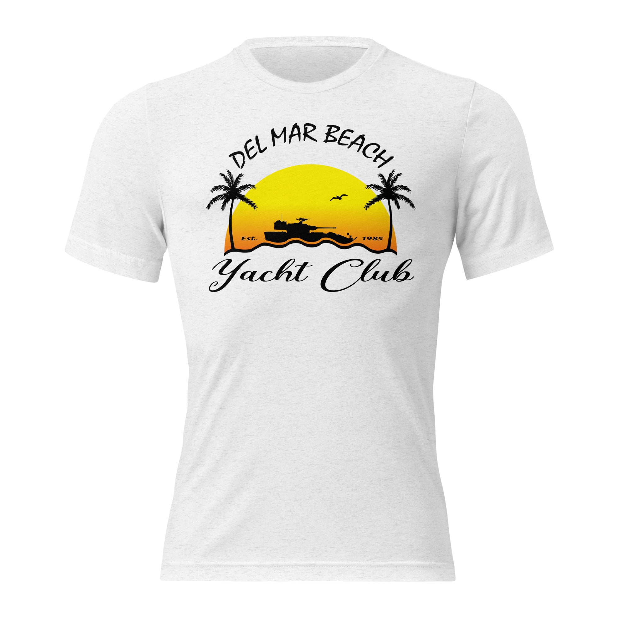 DEL MAR BEACH YACHT CLUB TRI-BLEND T-SHIRT