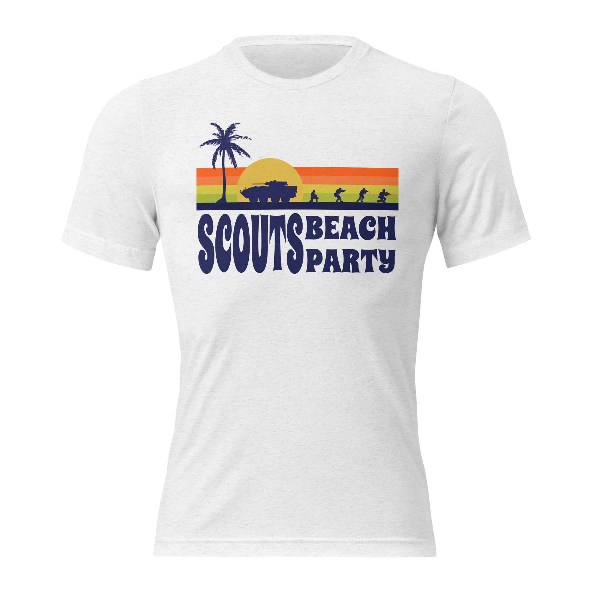 SCOUTS BEACH PARTY TRI-BLEND T-SHIRT