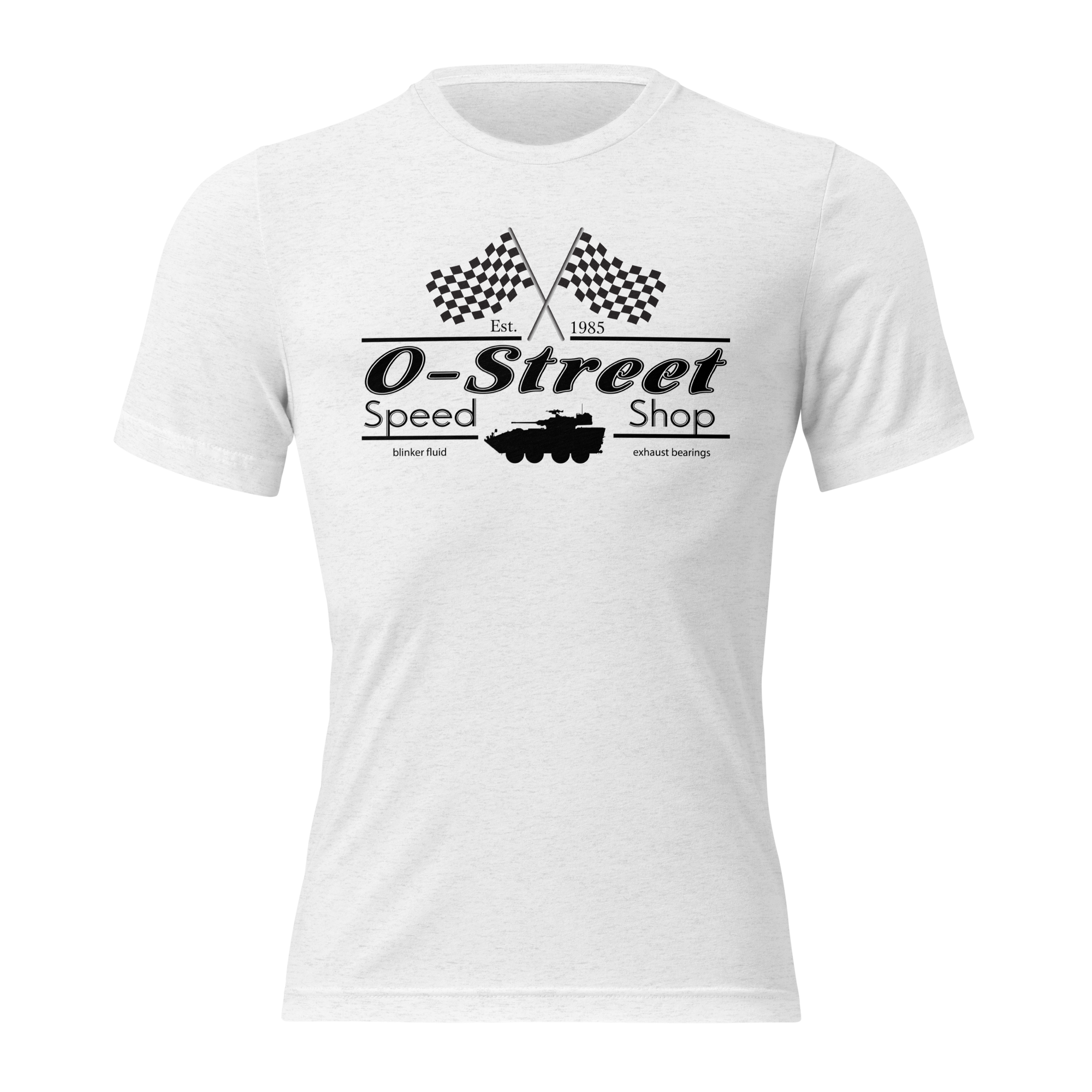 O-STREET SPEED SHOP TRI-BLEND T-SHIRT