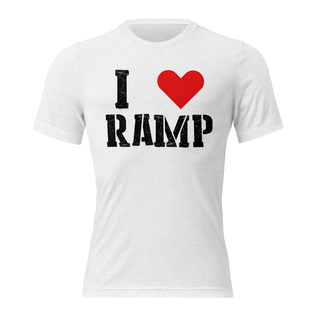 I LOVE RAMP TRI-BLEND T-SHIRT