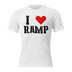 I LOVE RAMP TRI-BLEND T-SHIRT