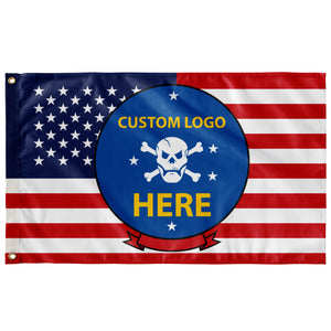 CUSTOM AMERICA 3' X 5' INDOOR FLAG