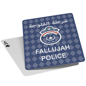 FALLUJAH POLICE PLAYING CARDS
