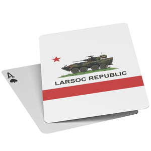 LARSOC REPUBLIC LAV-25 PLAYING CARDS