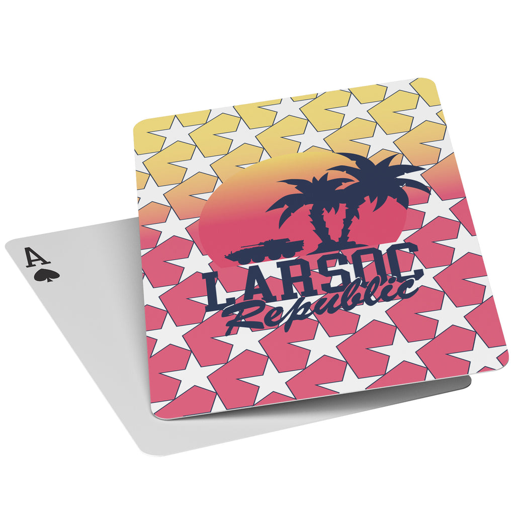 OFFICIAL LARSOC REPUBLIC ALL STAR PLAYING CARDS