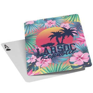 OFFICIAL LARSOC REPUBLIC FLORAL PLAYING CARDS