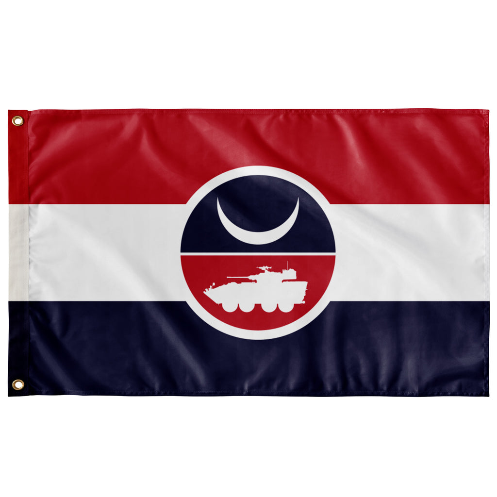MISSOURI STATE BATTLE COLORS 3' X 5' INDOOR FLAG