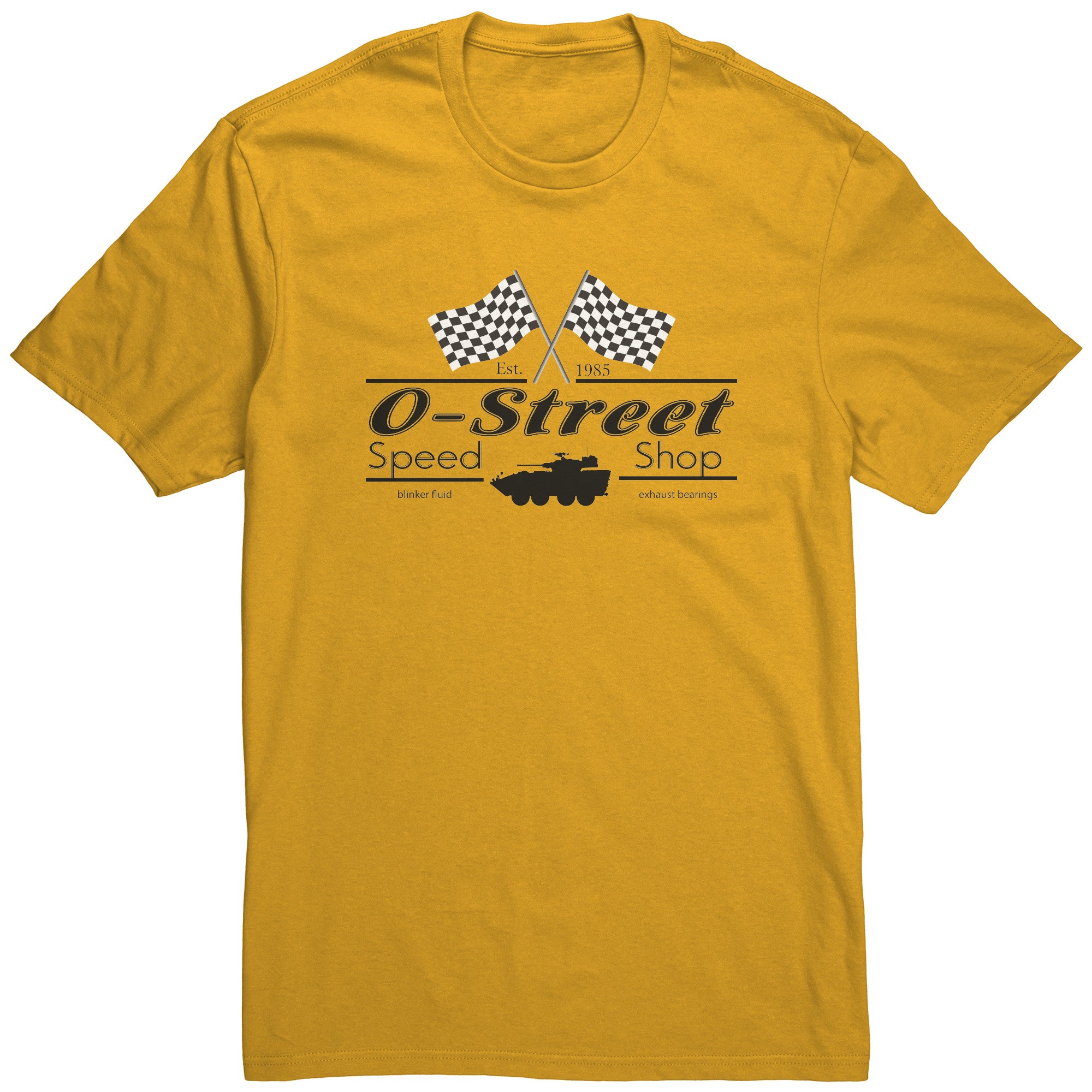 O STREET SPEED SHOP V2 CREW T-SHIRT