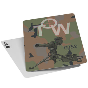 TOW 0352 CAMO PLAYING CARDS