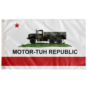 MOTOR-TUH REPUBLIC 3' X 5' INDOOR FLAG
