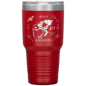 JAEGER WEAPONS CO 2ND BN 1ST MARINES 30 oz TUMBLER