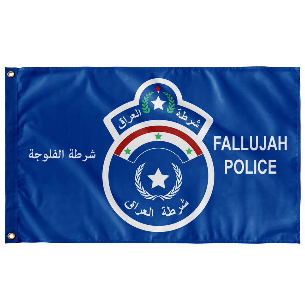 FALLUJAH POLICE 3' X 5' INDOOR FLAG