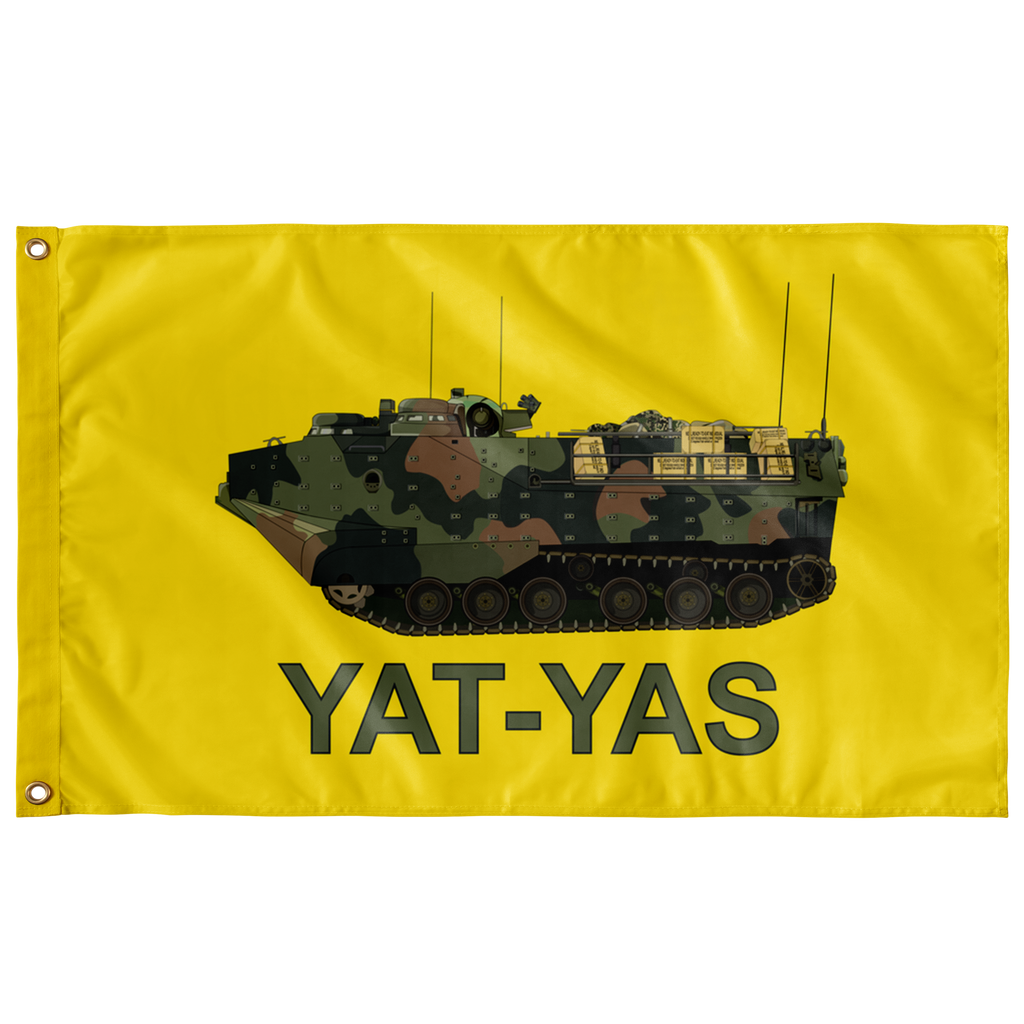 AAVP7A1 YAT-YAS YELLOW 3' X 5' INDOOR FLAG