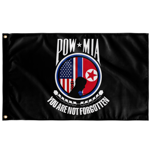POW * MIA KOREA 3' X 5' INDOOR FLAG